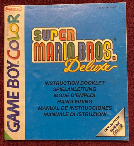 Game boy color notice - color,